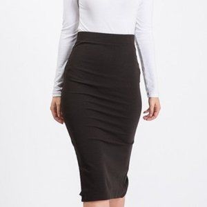 NWT Black Stretchy Pencil Skirt